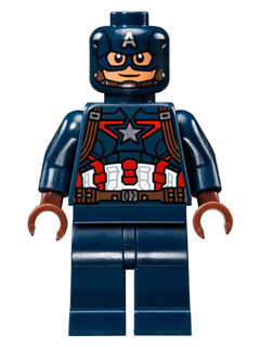 Captain America minifigura LEGO