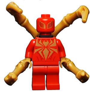 Iron Spider minifigura LEGO