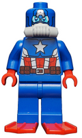 Scuba Captain America minifigura LEGO